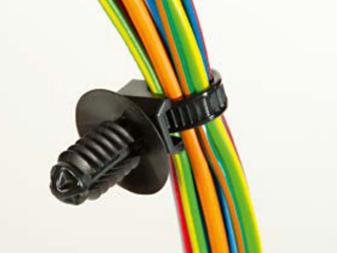 推入式固定扎带