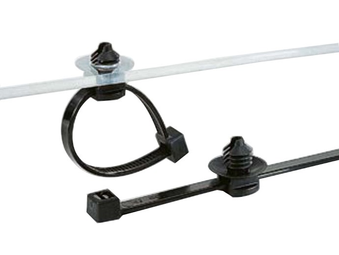 杉樹型固定式自帶固定座紮帶(內側（cè）鋸齒)