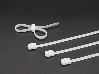 双（shuāng）孔式扎线带