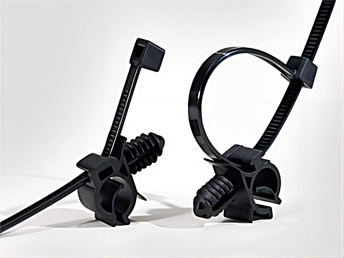 帶杉樹頭的管夾類分體式固定紮帶