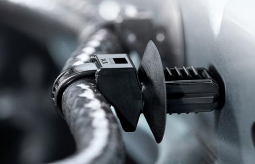 带圆盘和杉树头的一体式固定扎带（dài）（适用于椭（tuǒ）圆孔）